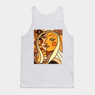 lady cubism Tank Top